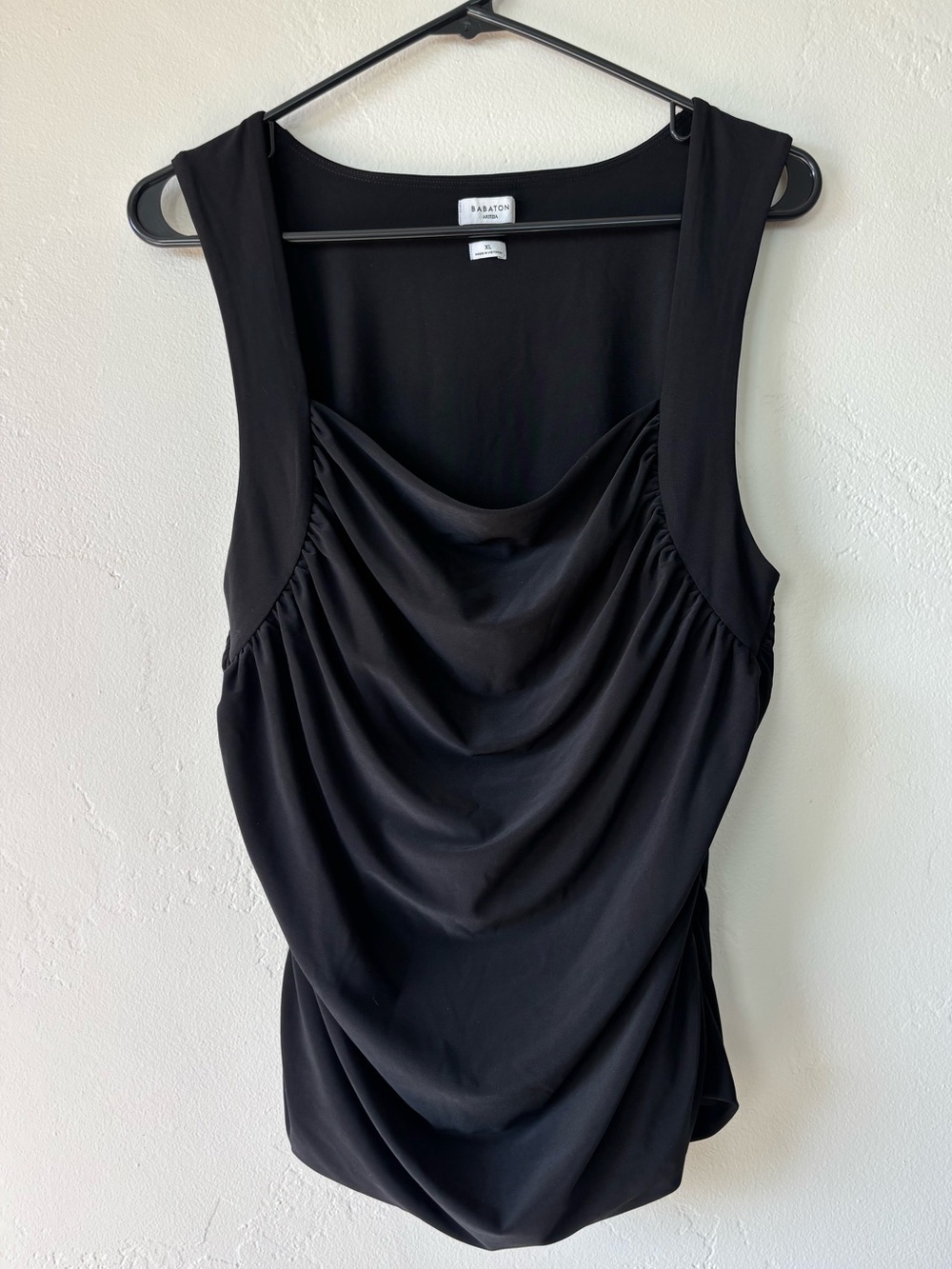 Babaton Contour Sleeveless Black Top